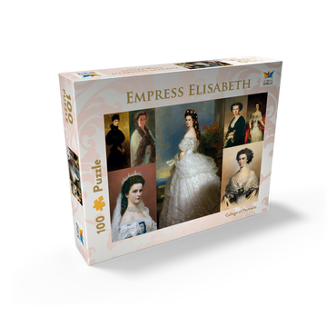 Empress Elisabeth - Sisi - Collage 100 Jigsaw Puzzle box view1