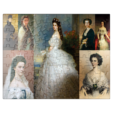 puzzleplate Empress Elisabeth - Sisi - Collage 100 Jigsaw Puzzle