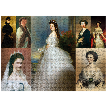 puzzleplate Empress Elisabeth - Sisi - Collage 500 Jigsaw Puzzle