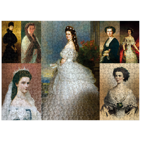 puzzleplate Empress Elisabeth - Sisi - Collage 500 Jigsaw Puzzle