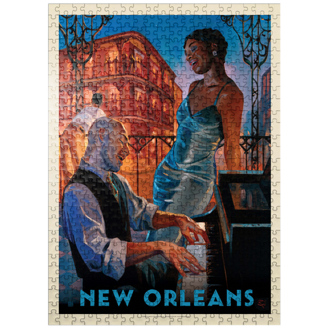 puzzleplate New Orleans: Jazz 500 Jigsaw Puzzle