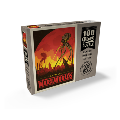 War of the Worlds: H.G. Wells 100 Jigsaw Puzzle box view1