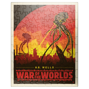 puzzleplate War of the Worlds: H.G. Wells 100 Jigsaw Puzzle