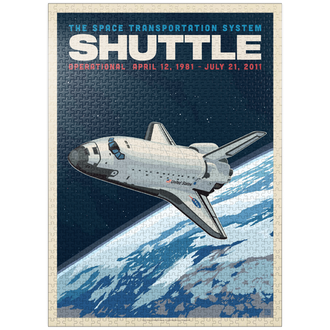 puzzleplate NASA 1981: Space Shuttle 1000 Jigsaw Puzzle