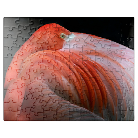 puzzleplate Flamingo 100 Jigsaw Puzzle