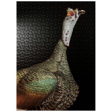 puzzleplate Ocellated Turkey 500 Jigsaw Puzzle