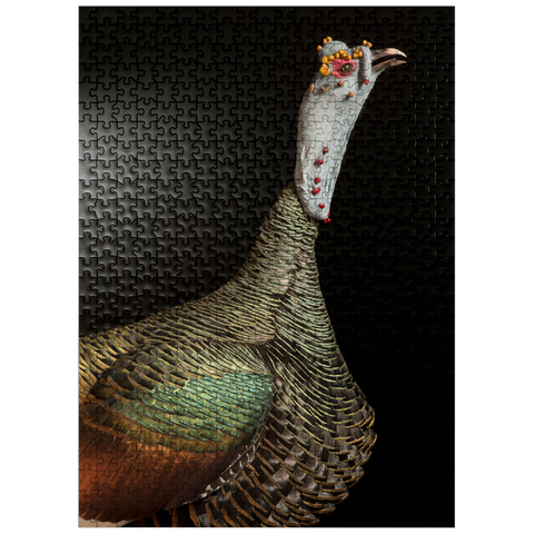 puzzleplate Ocellated Turkey 500 Jigsaw Puzzle