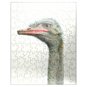 puzzleplate Ostrich Head 100 Jigsaw Puzzle