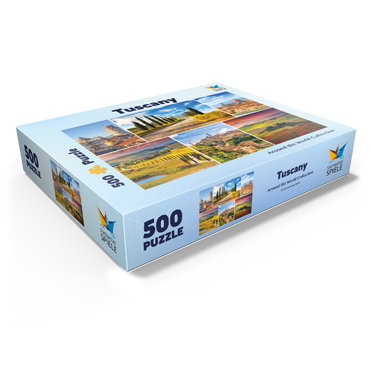 Tuscany - Florence, Siena and Pisa 500 Jigsaw Puzzle box view1