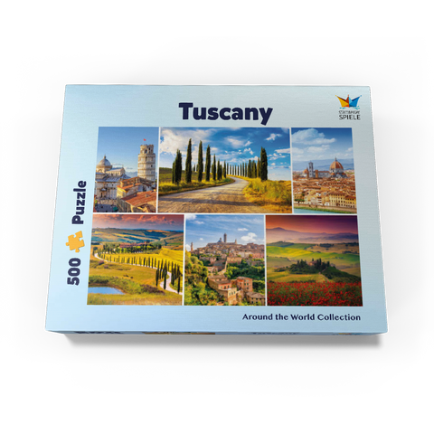 Tuscany - Florence, Siena and Pisa 500 Jigsaw Puzzle box view1