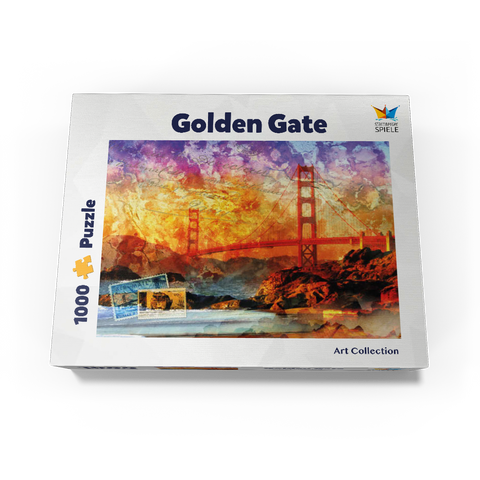 Golden Gate Bridge - San Francisco - California 1000 Jigsaw Puzzle box view1