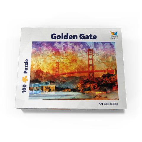 Golden Gate Bridge - San Francisco - California 100 Jigsaw Puzzle box view1