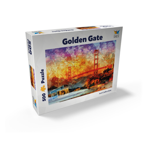 Golden Gate Bridge - San Francisco - California 500 Jigsaw Puzzle box view1