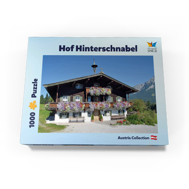 Bergdoktor Practice in Ellmau in Tyrol, Wilder Kaiser, Austria 1000 Jigsaw Puzzle box view3