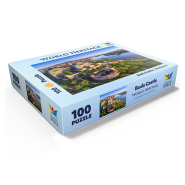 Castle Palace in Budapest, Hungary - Unesco World Heritage Site 100 Jigsaw Puzzle box view1