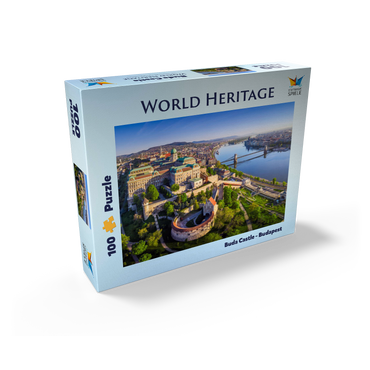 Castle Palace in Budapest, Hungary - Unesco World Heritage Site 100 Jigsaw Puzzle box view1