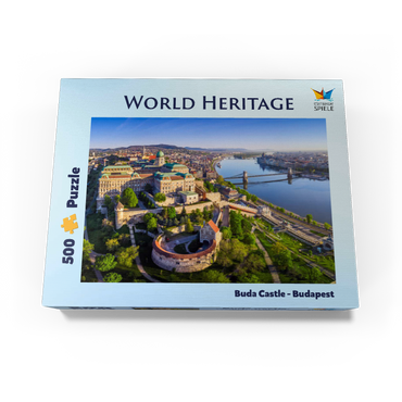 Castle Palace in Budapest, Hungary - Unesco World Heritage Site 500 Jigsaw Puzzle box view1