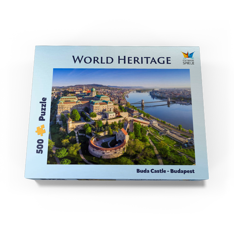 Castle Palace in Budapest, Hungary - Unesco World Heritage Site 500 Jigsaw Puzzle box view1