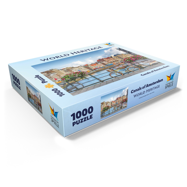 Amsterdam canals - Unesco World Heritage Site 1000 Jigsaw Puzzle box view1