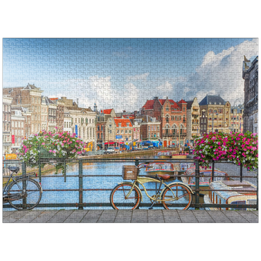 puzzleplate Amsterdam canals - Unesco World Heritage Site 1000 Jigsaw Puzzle