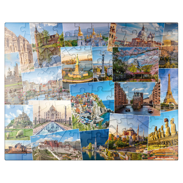 puzzleplate World heritage collage 100 Jigsaw Puzzle