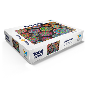 Colorful Mandala Stones - Rock Painting 1000 Jigsaw Puzzle box view1