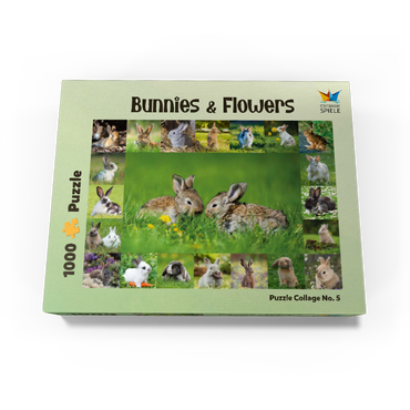Bunnies & Rabbits - Collage No. 5 1000 Jigsaw Puzzle box view1