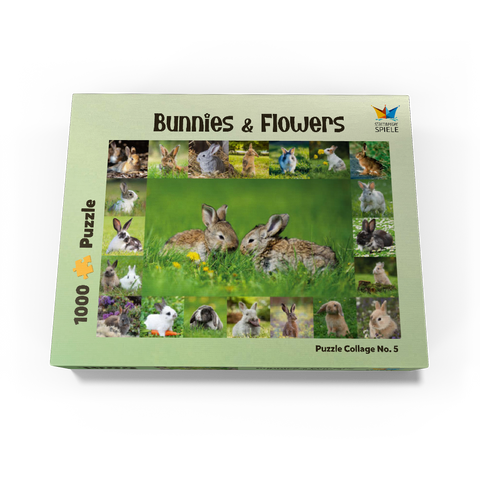 Bunnies & Rabbits - Collage No. 5 1000 Jigsaw Puzzle box view1
