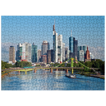 puzzleplate Frankfurt skyline 500 Jigsaw Puzzle