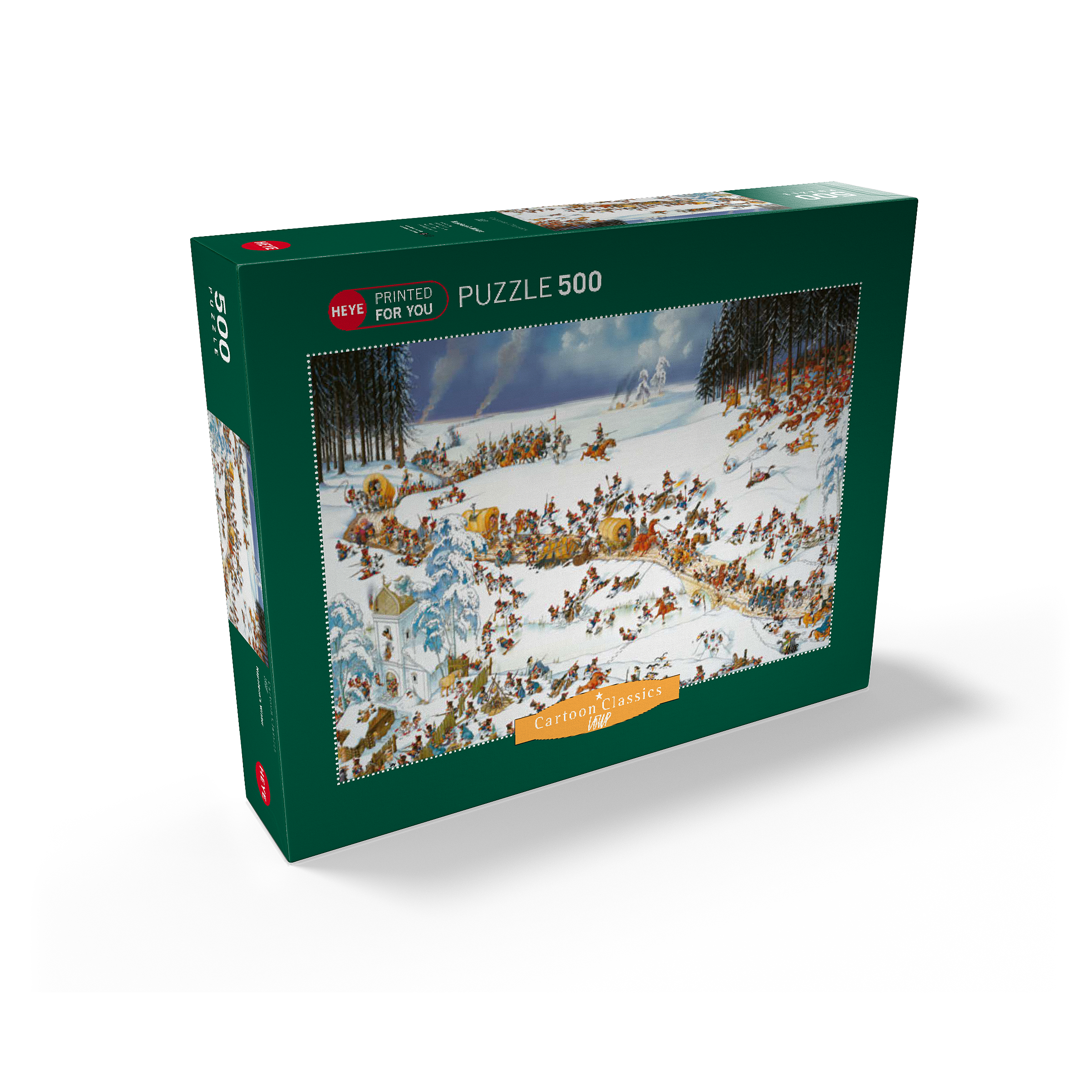 MyPuzzle Snowboards - Blachon - Stripklassiekers - Premium 1000 Stukjes Puzzel - MyPuzzle speciale collectie van Heye Puzzle MyPuzzle Snowboards - Blachon - Stripklassiekers - Premium 1000 Stukjes Puzzel - MyPuzzle speciale collectie van Heye Puzzle