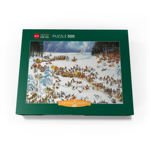 Napoleon's Winter - Jean-Jacques Loup - Cartoon Classics 500 Jigsaw Puzzle box view1