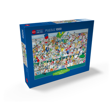 Sports Fans I (Brazil) - Blachon - Cartoon Classics 1000 Jigsaw Puzzle box view1