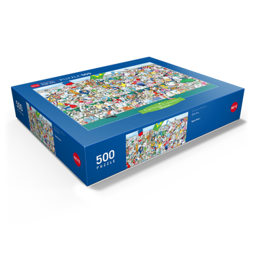 Sports Fans I (Brazil) - Blachon - Cartoon Classics 500 Jigsaw Puzzle box view1