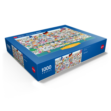 Sports Fans II (Germany) - Blachon - Cartoon Classics 1000 Jigsaw Puzzle box view1