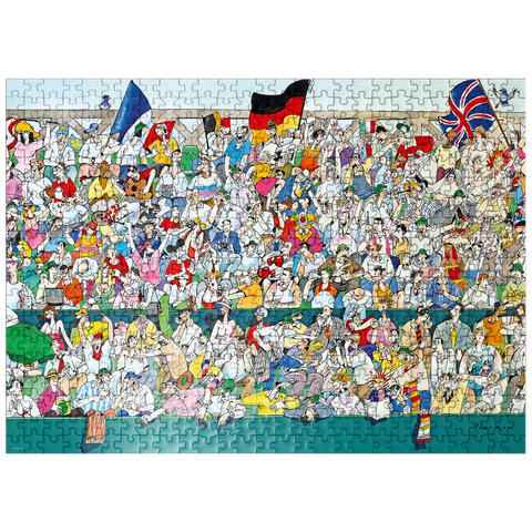 puzzleplate Sports Fans II (Germany) - Blachon - Cartoon Classics 500 Jigsaw Puzzle