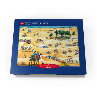 Paris-Dakar - Blachon - Cartoon Classics 1000 Jigsaw Puzzle box view1
