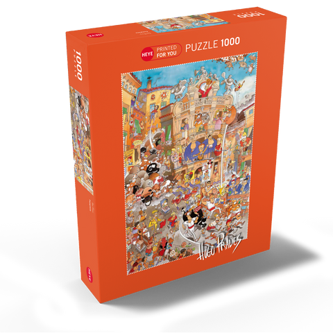 Pamplona - Hugo Prades 1000 Jigsaw Puzzle box view1