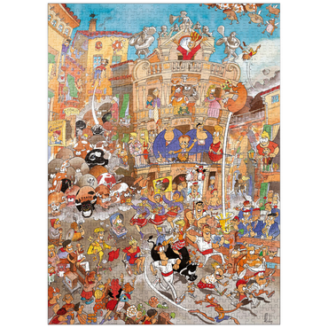 puzzleplate Pamplona - Hugo Prades 1000 Jigsaw Puzzle