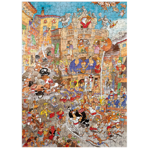 puzzleplate Pamplona - Hugo Prades 500 Jigsaw Puzzle