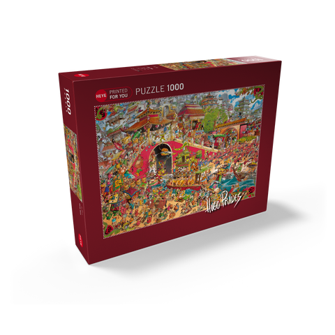 China Town - Hugo Prades 1000 Jigsaw Puzzle box view1