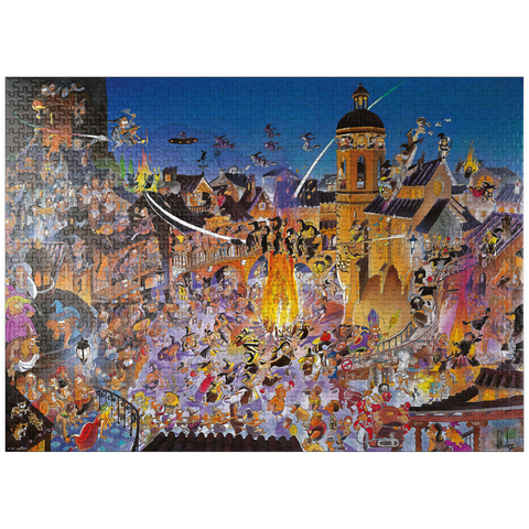 puzzleplate Walpurgis Night - Hugo Prades 1000 Jigsaw Puzzle