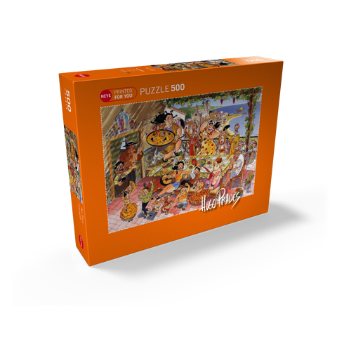 Paella Española - Hugo Prades 500 Jigsaw Puzzle box view1