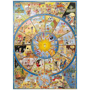 puzzleplate Astro World - Hugo Prades 1000 Jigsaw Puzzle