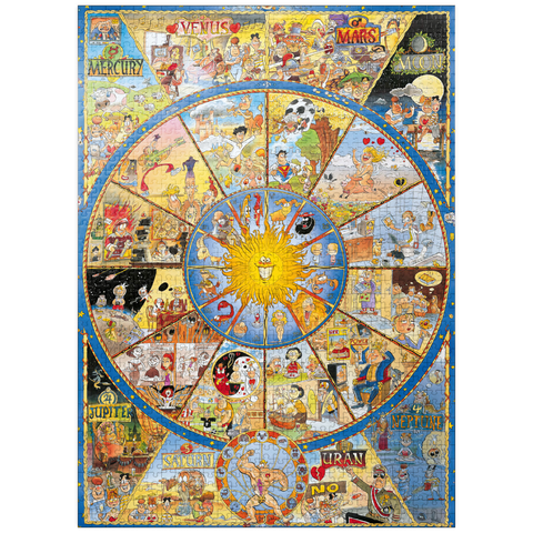 puzzleplate Astro World - Hugo Prades 1000 Jigsaw Puzzle