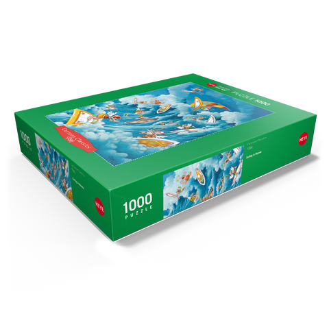 Surfing in Heaven - Michael Ryba - Cartoon Classics 1000 Jigsaw Puzzle box view1