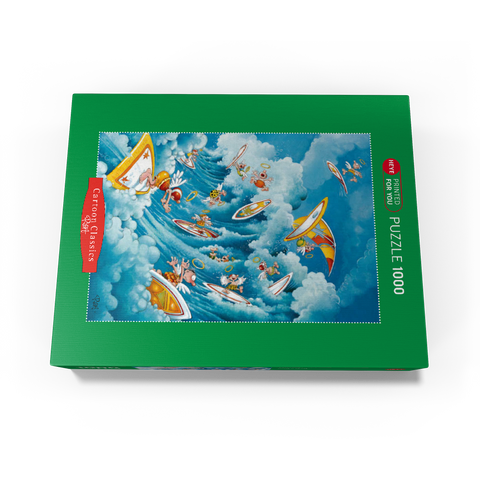 Surfing in Heaven - Michael Ryba - Cartoon Classics 1000 Jigsaw Puzzle box view1