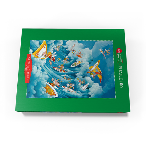 Surfing in Heaven - Michael Ryba - Cartoon Classics 100 Jigsaw Puzzle box view1