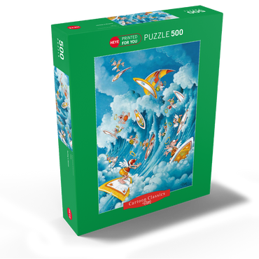 Surfing in Heaven - Michael Ryba - Cartoon Classics 500 Jigsaw Puzzle box view1