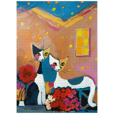 puzzleplate Bouquets - Rosina Wachtmeister 1000 Jigsaw Puzzle