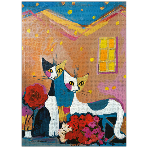 puzzleplate Bouquets - Rosina Wachtmeister 1000 Jigsaw Puzzle